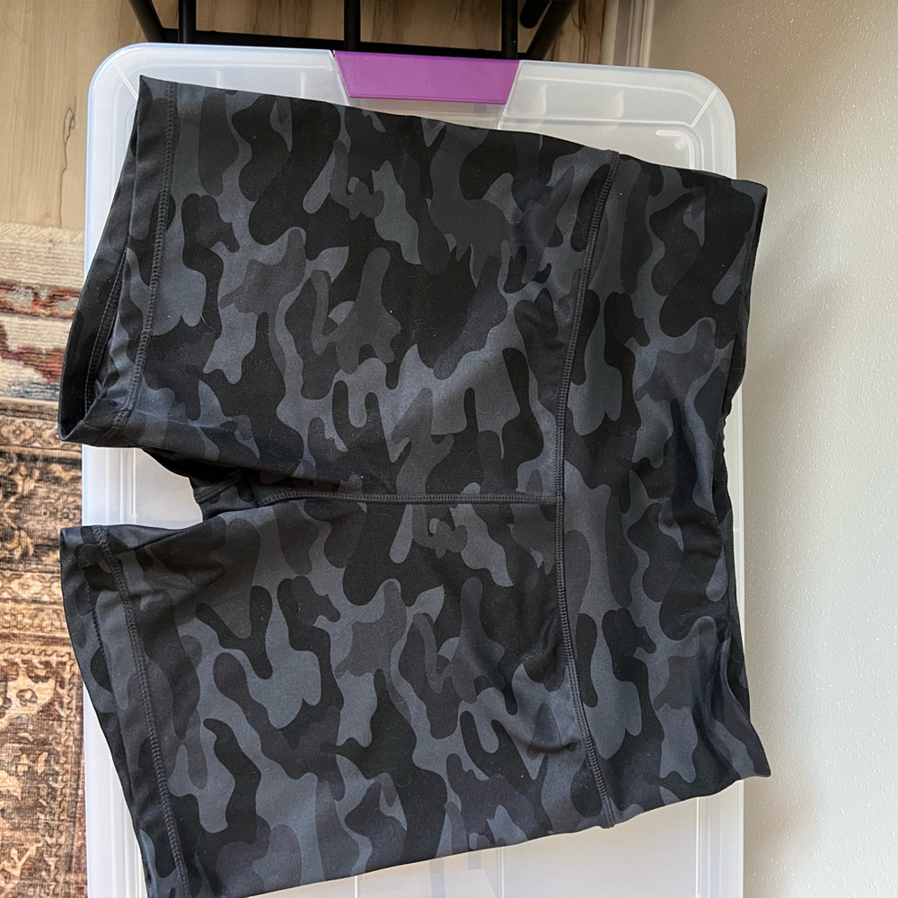 Jockey army print shorts